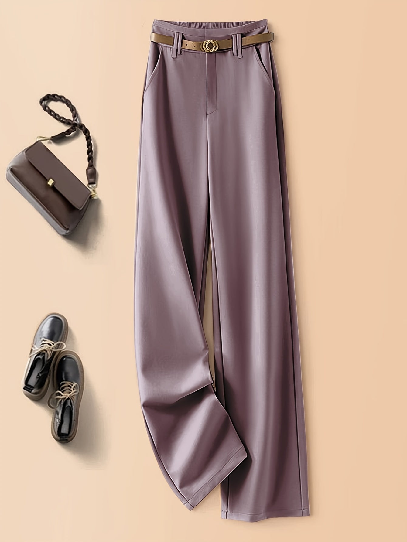 Dominique™ | Premium Ensemble Haut Manches Longues et Pantalon Slim – Look Élégant Polyvalent