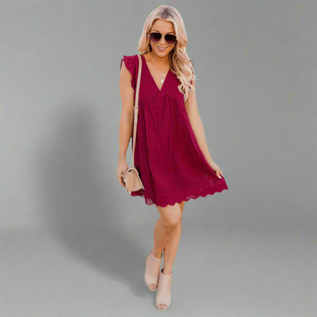 Caterina™ | Robe d'été 2-en-1 avec short en tissu de qualité supérieure