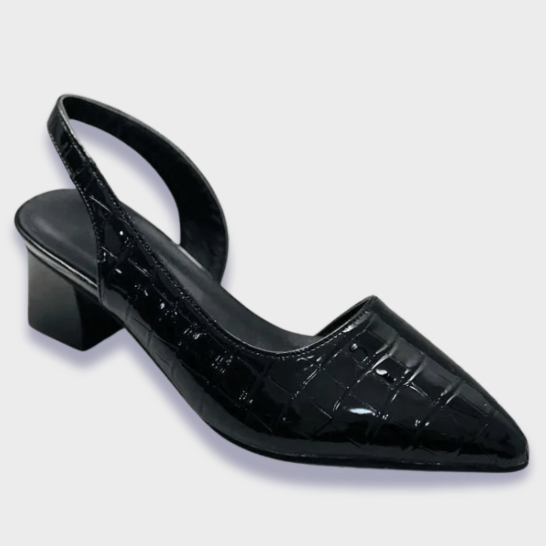 Mariagiulia™ | Talons en cuir écaille