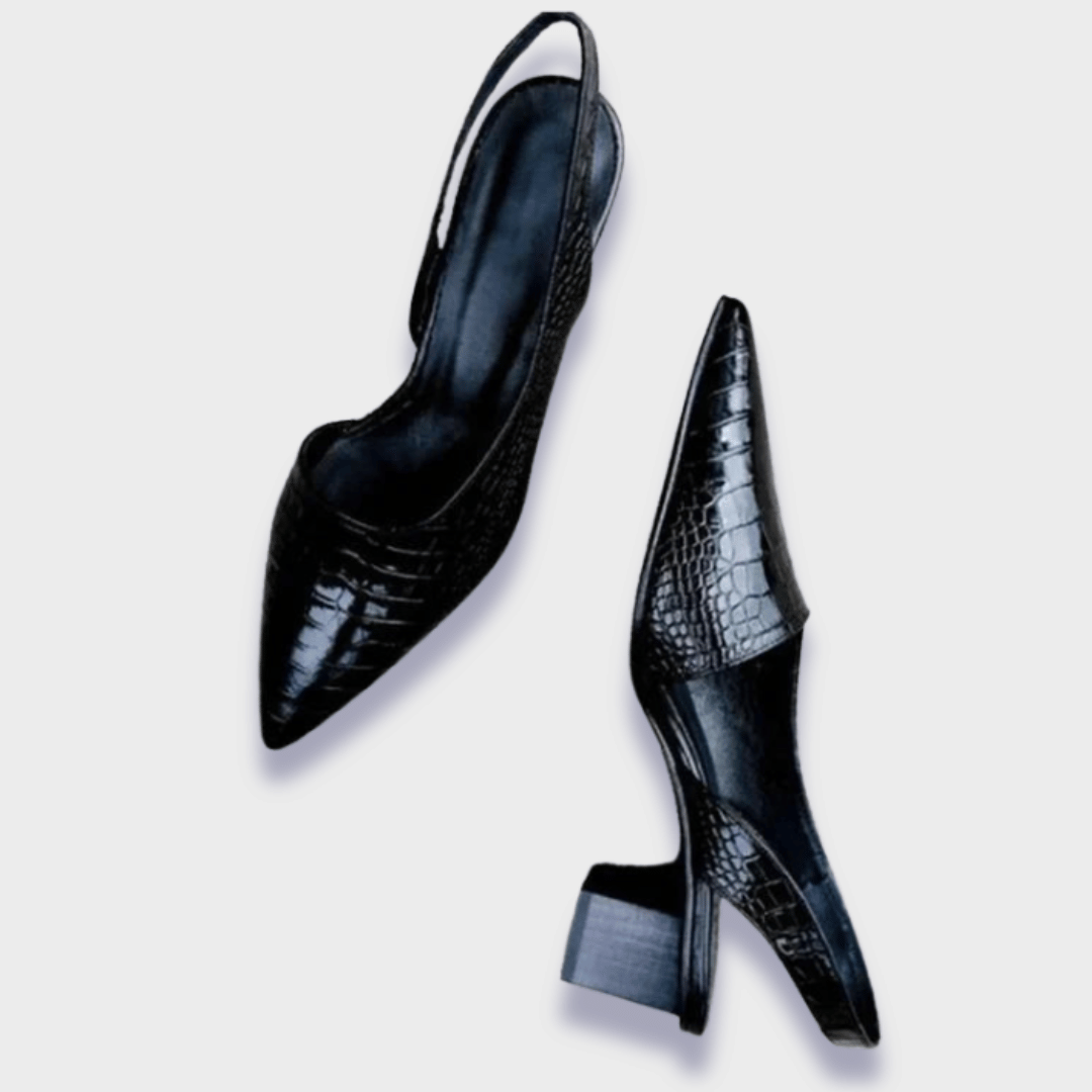 Mariagiulia™ | Talons en cuir écaille