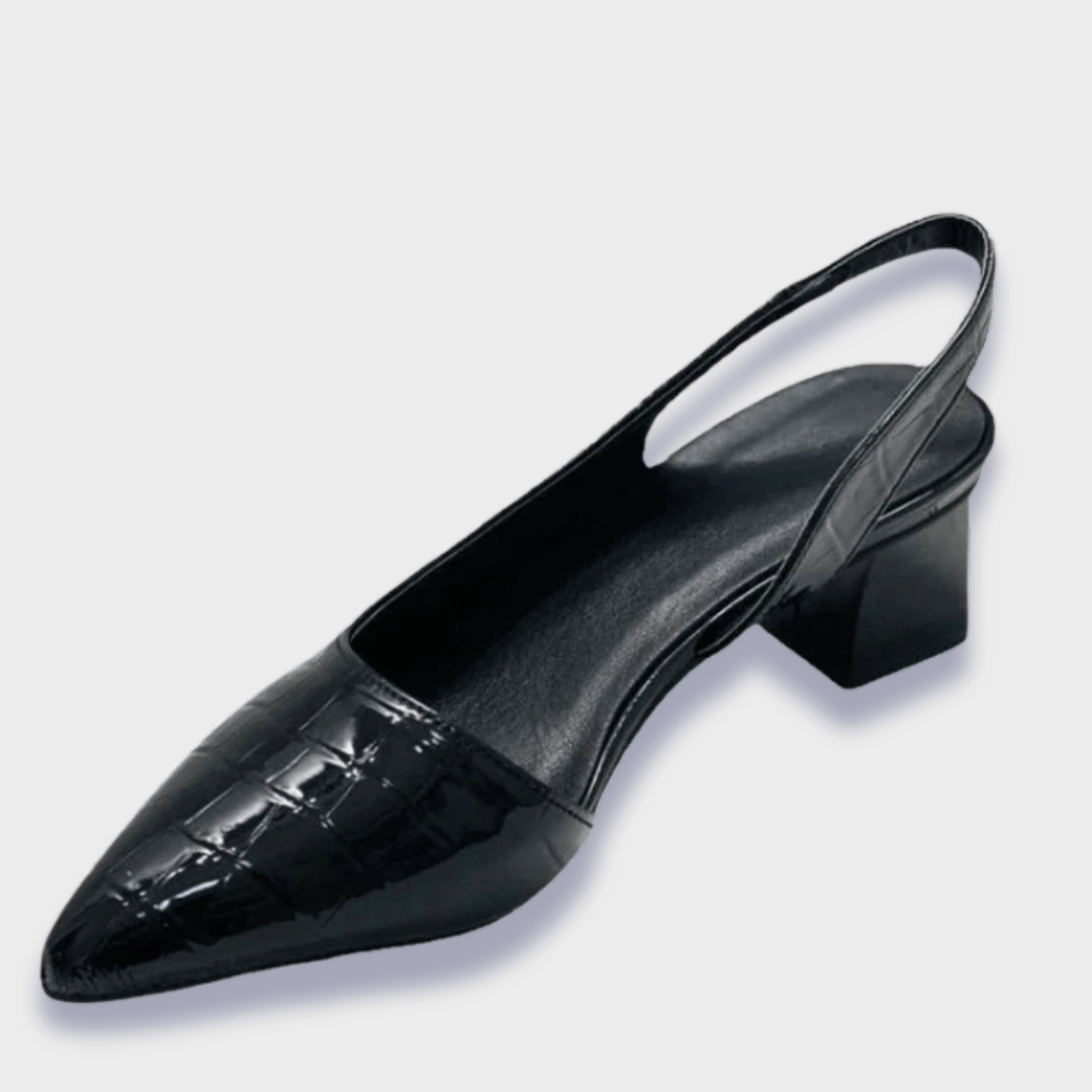 Mariagiulia™ | Talons en cuir écaille