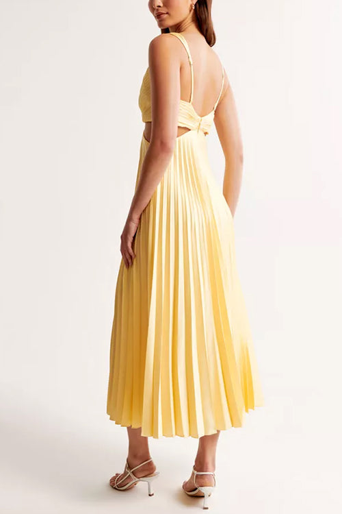 Elsa™ | Robe Maxi Plissée