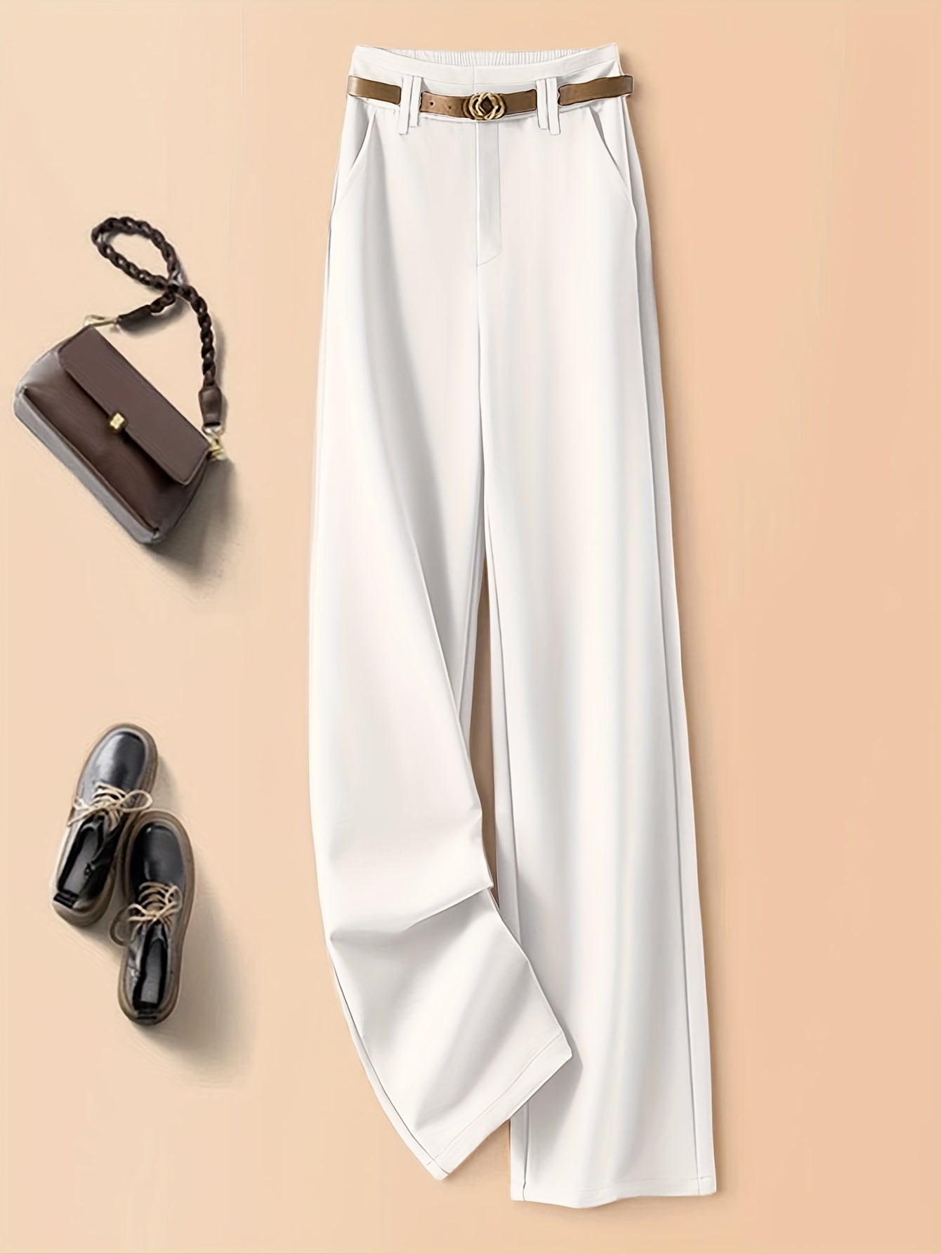 Dominique™ | Premium Ensemble Haut Manches Longues et Pantalon Slim – Look Élégant Polyvalent