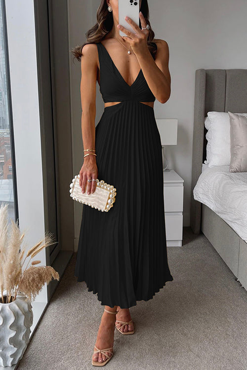Elsa™ | Robe Maxi Plissée