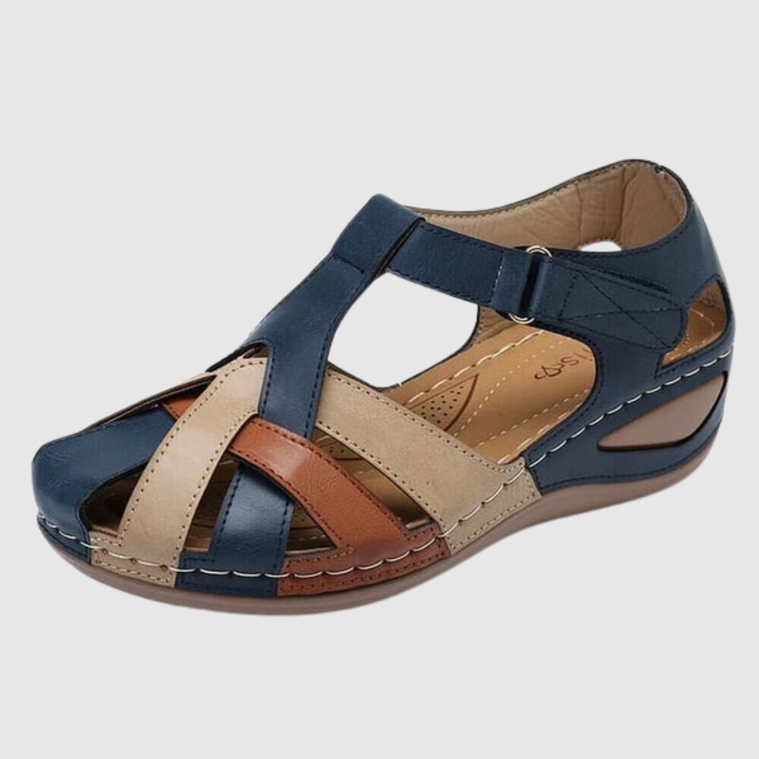 Carlotta™ | Sandales compensées en cuir premium