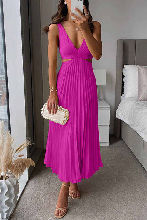 Elsa™ | Robe Maxi Plissée