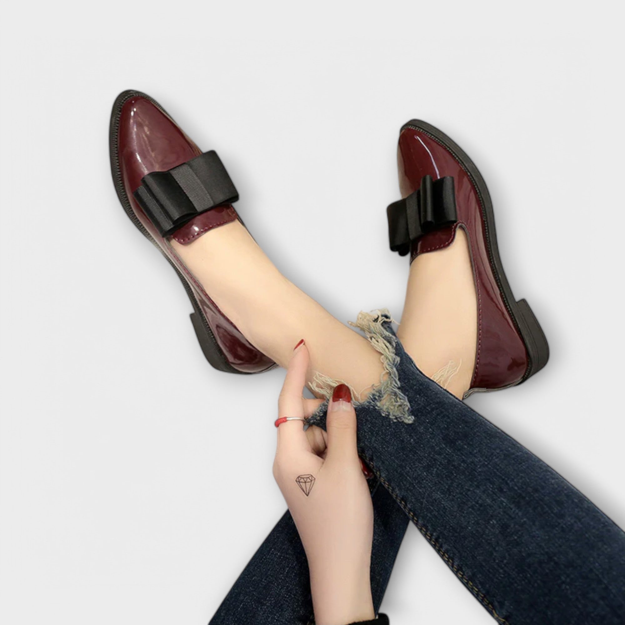 Heidi™ | Mocassins élégants avec nœud