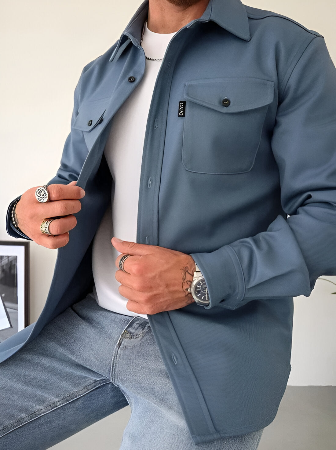 Hans™ | Veste chemise élégante