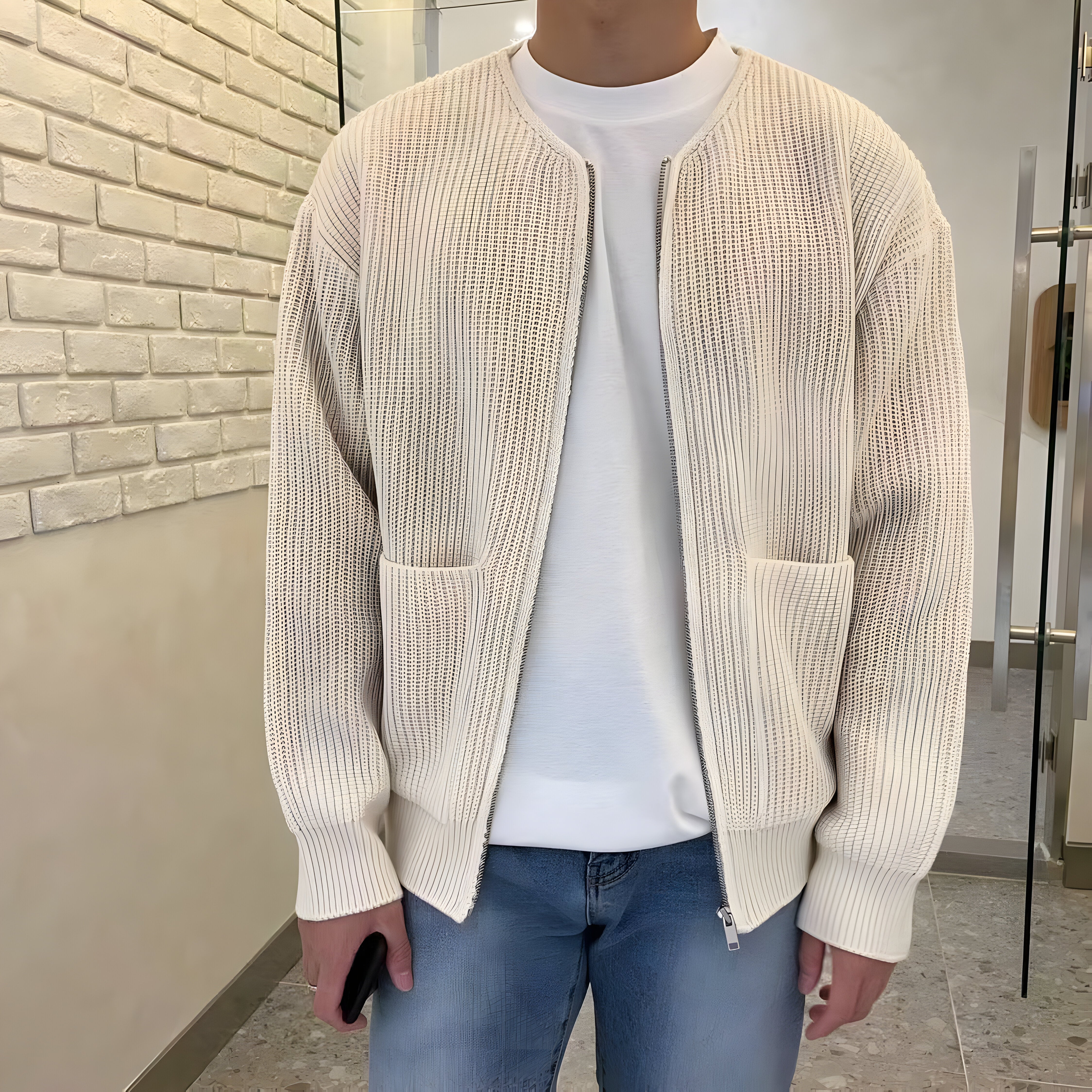 Bastien™ | Pull raffiné pour hommes avec fermeture éclair
