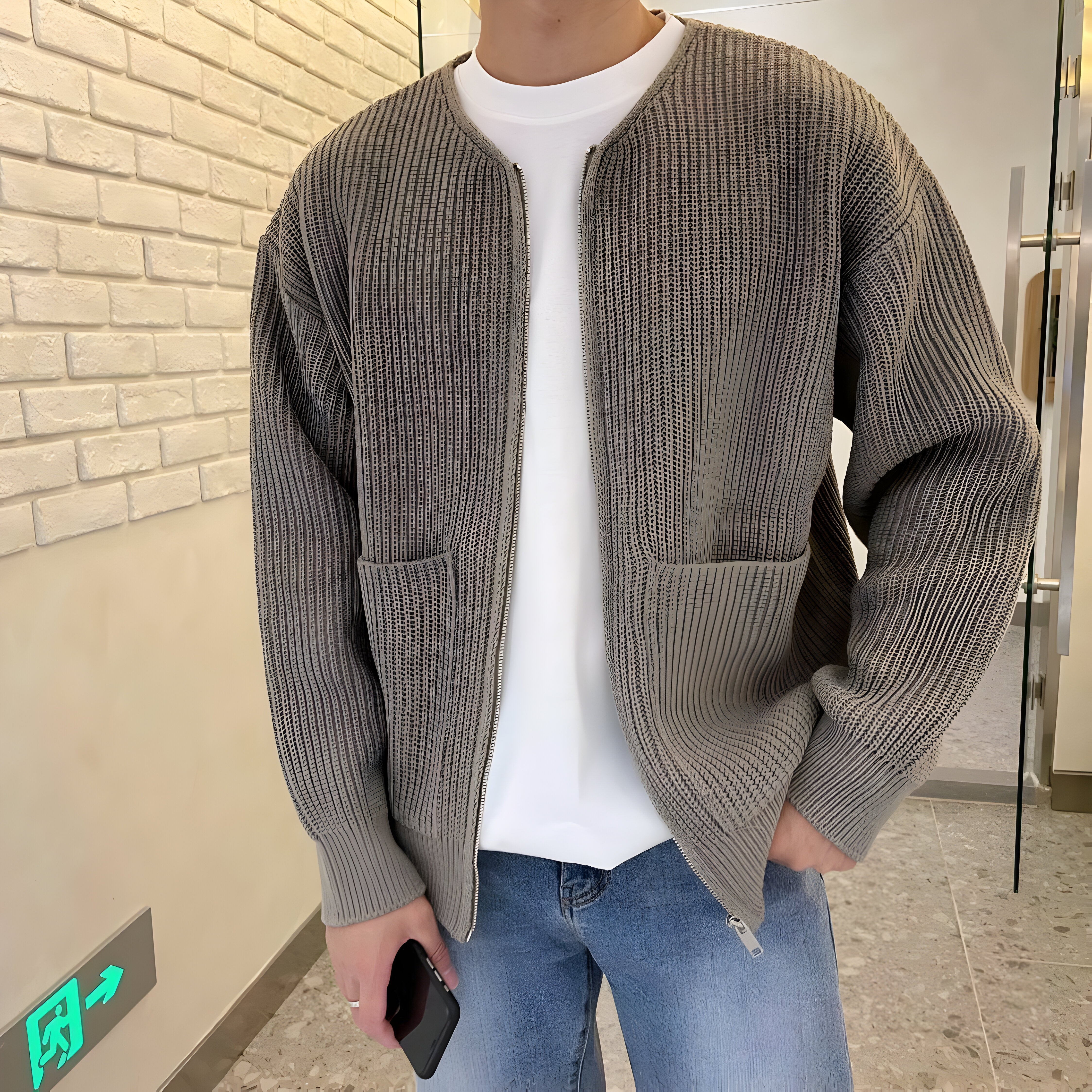 Bastien™ | Pull raffiné pour hommes avec fermeture éclair