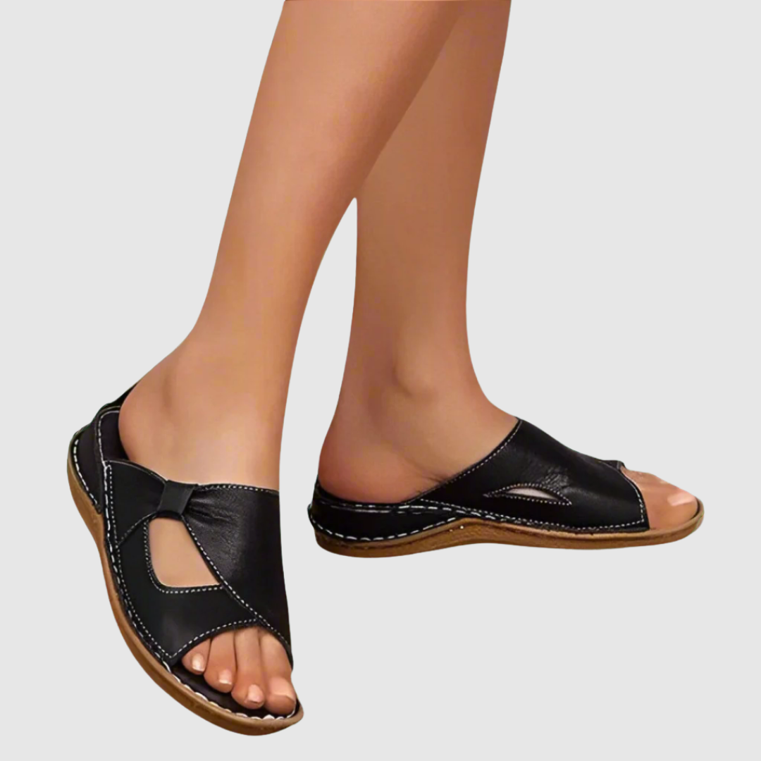 Gaelle™ | Sandales en cuir confortables