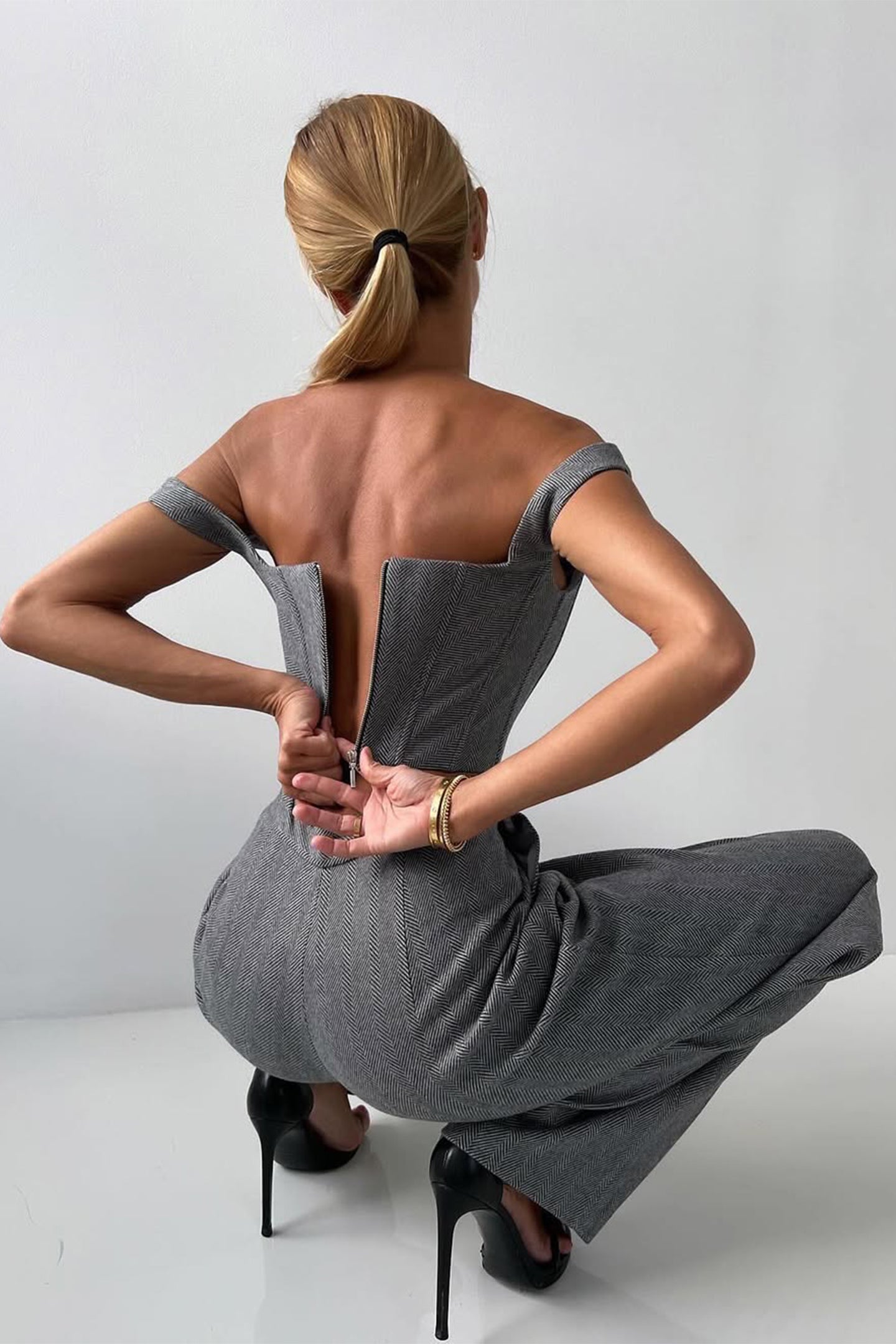 Dolce™ | Premium Ensemble à Trois Pièces avec Blazer Double Boutonnage