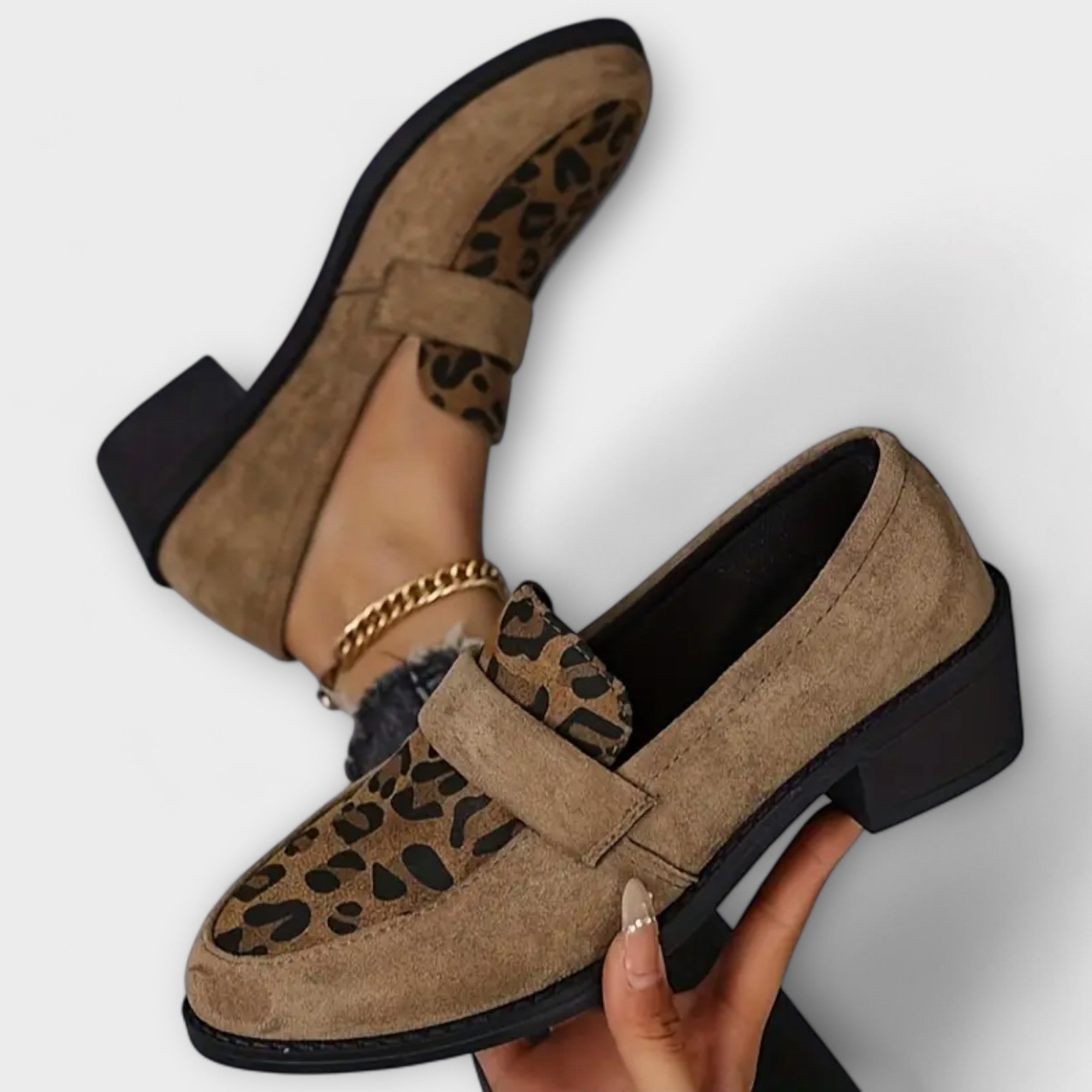 Karla™ | Chaussures élégantes avec imprimé léopard
