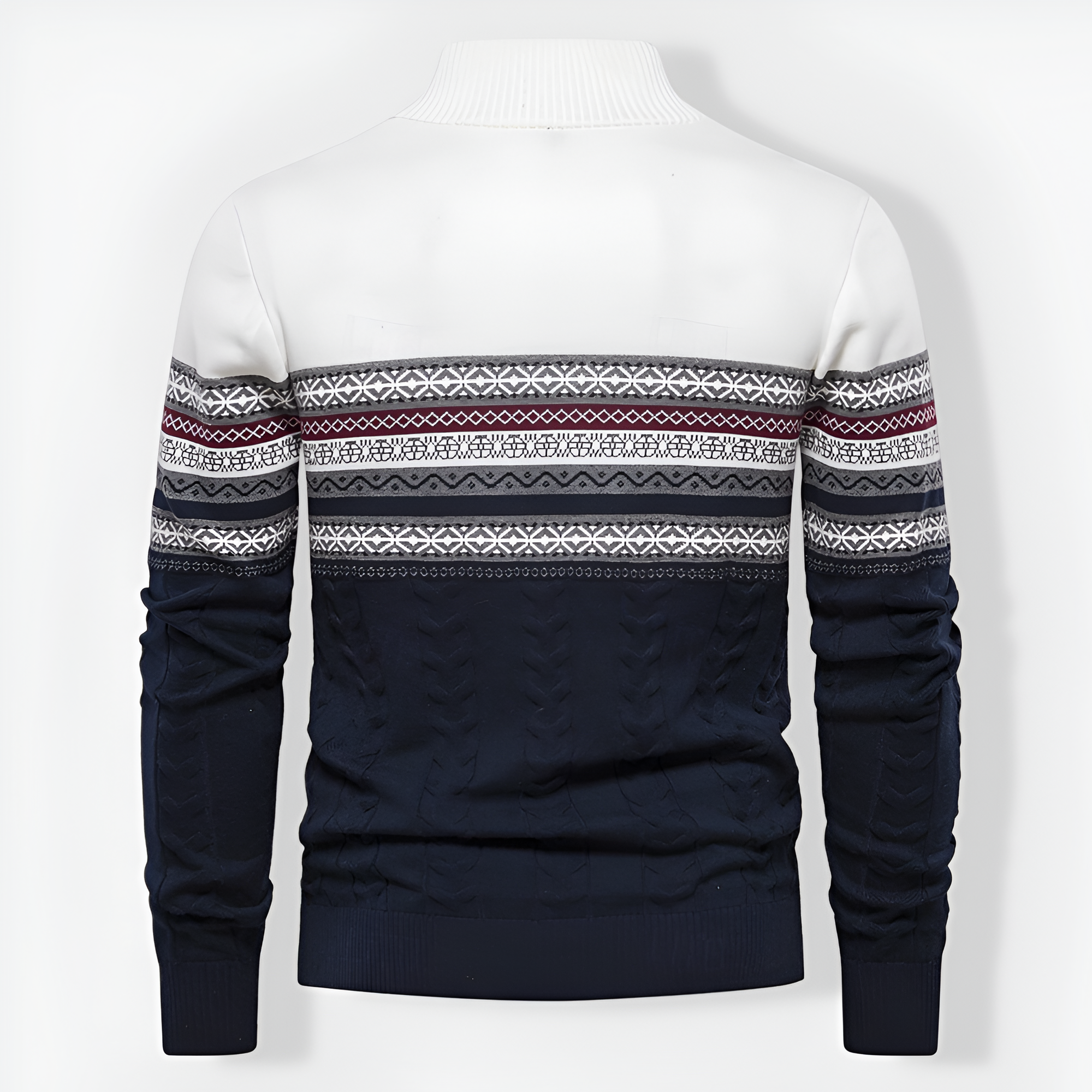Florian™ | Pull en maille à demi-zipper