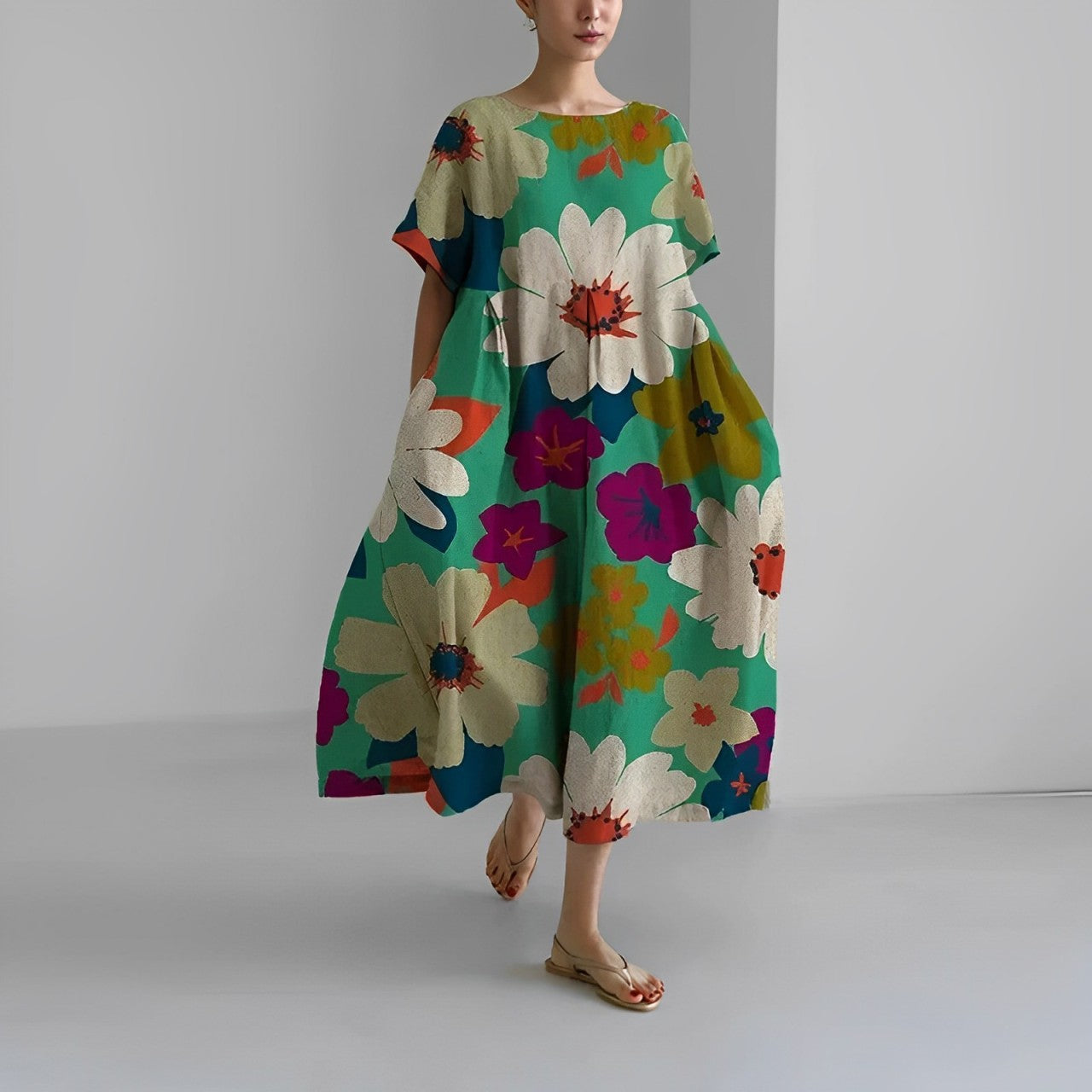 Adelia | Robe Florale Bohème