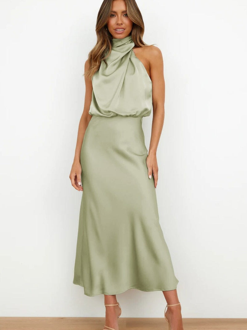 Grace™ | Robe en Soie Élégante