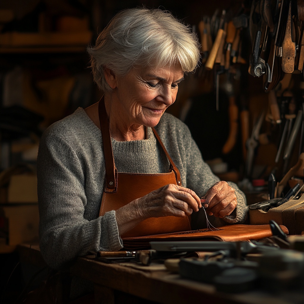 Evelyn™ | Sac bandoulière classique en forme de selle