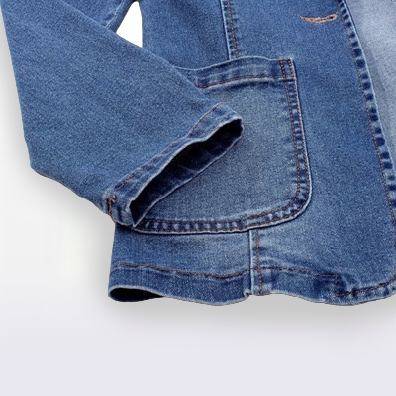 Aelin™ | Blazer en Denim Classique