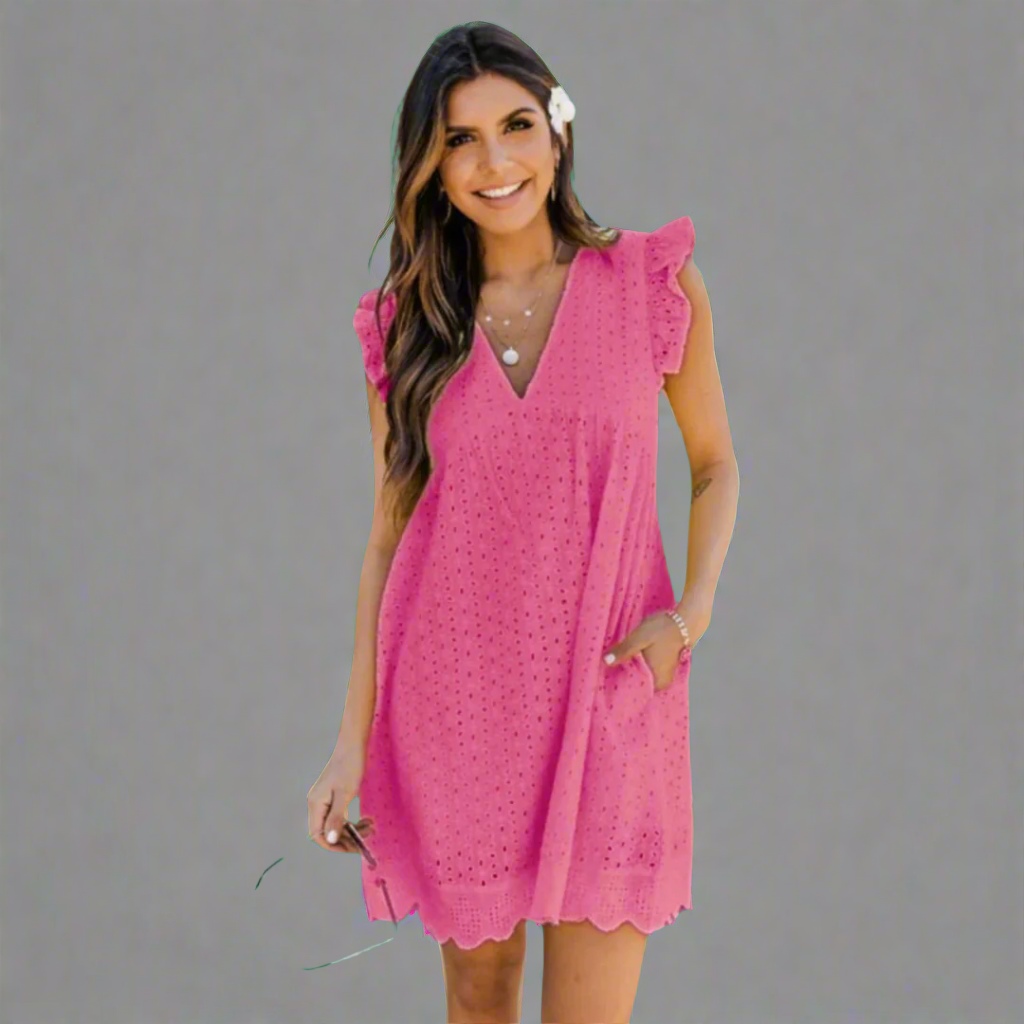 Caterina™ | Robe d'été 2-en-1 avec short en tissu de qualité supérieure