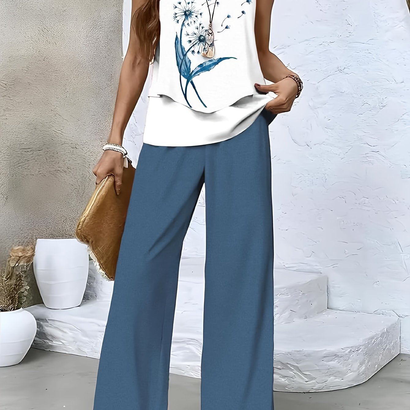 Ava™ | Ensemble Casual à Imprimés – Parfait pour Printemps & Été