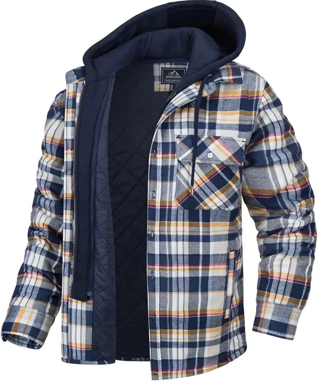 JOHN™ | Manteau à carreaux pour hommes