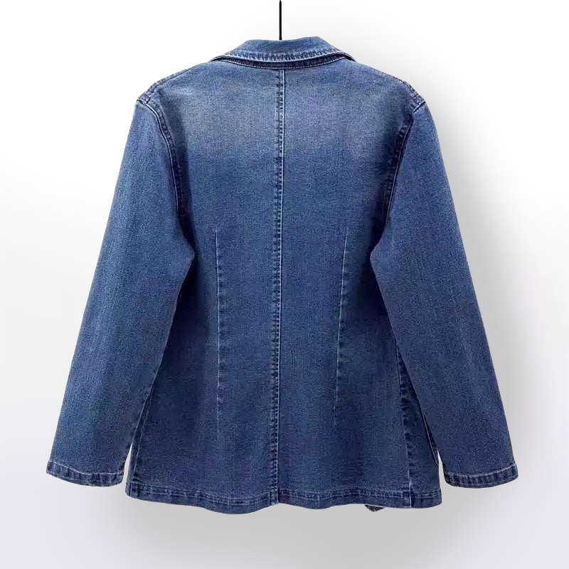 Aelin™ | Blazer en Denim Classique