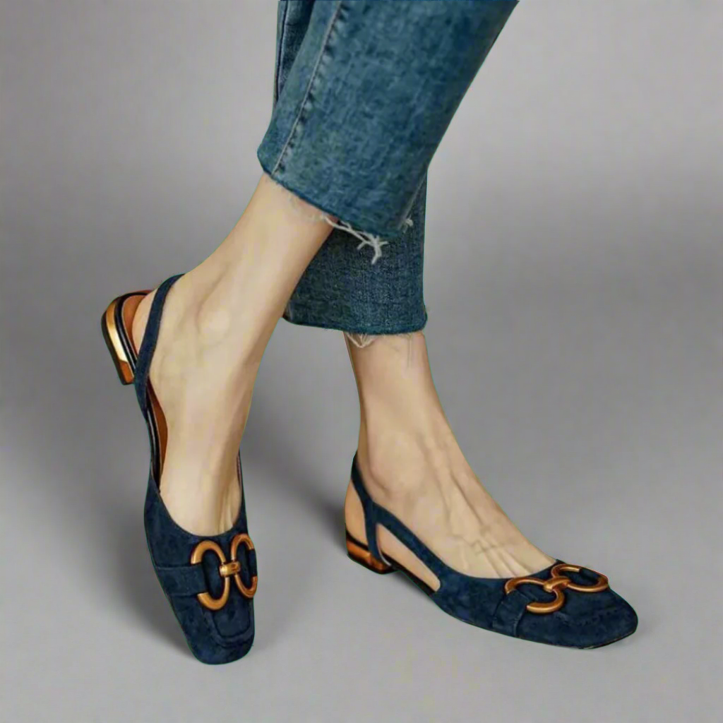 Adelrun™ | Sandales Orthopédiques Chic avec Talon Bloc