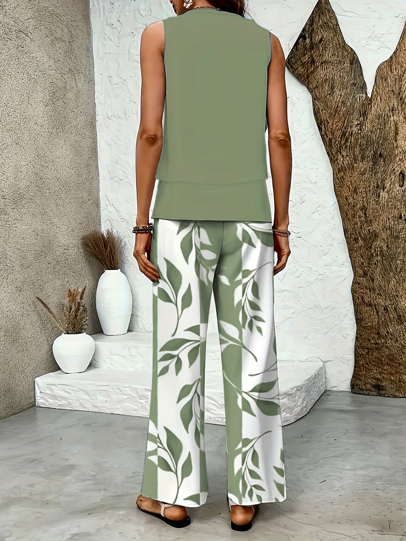 Ava™ | Ensemble Casual à Imprimés – Parfait pour Printemps & Été