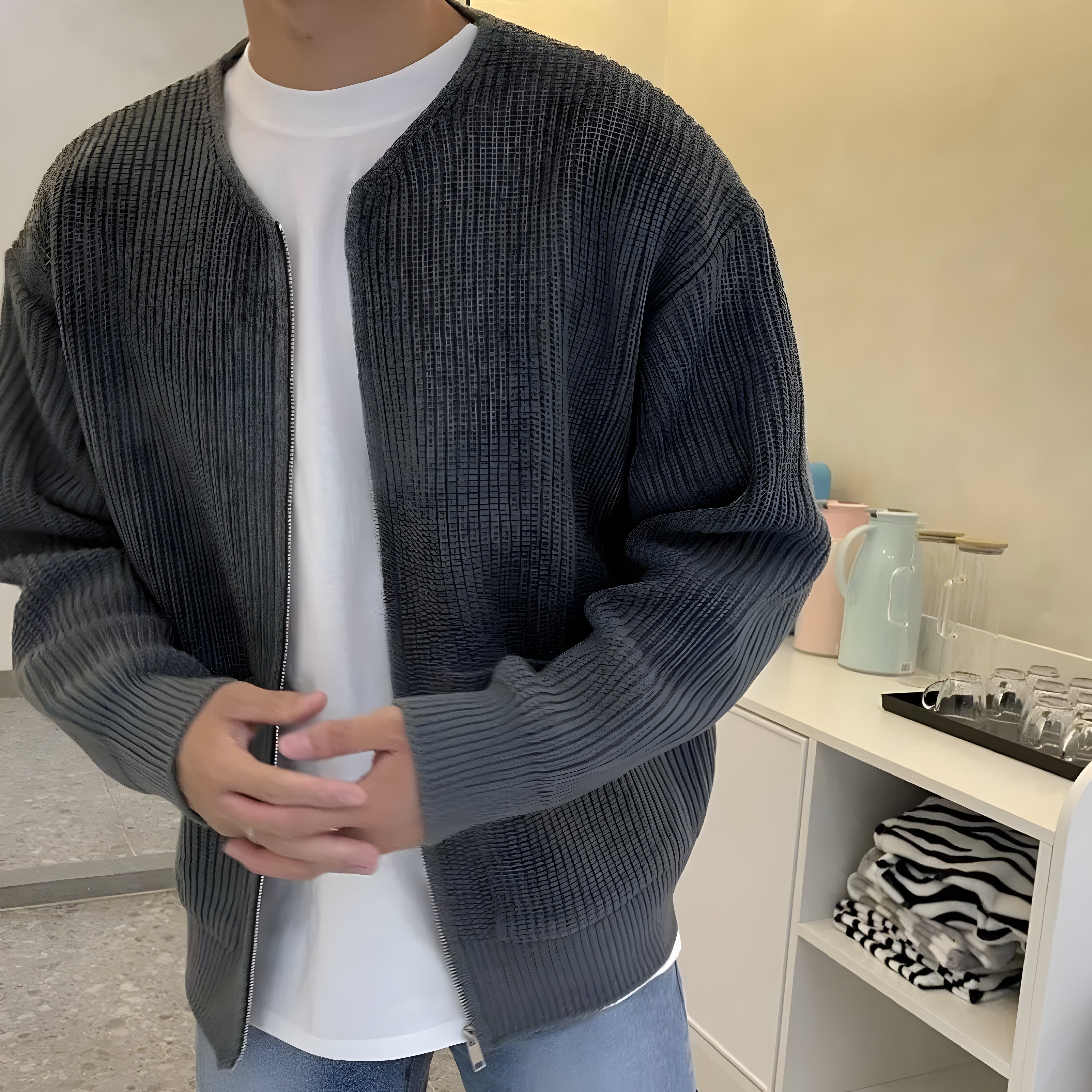 Bastien™ | Pull raffiné pour hommes avec fermeture éclair