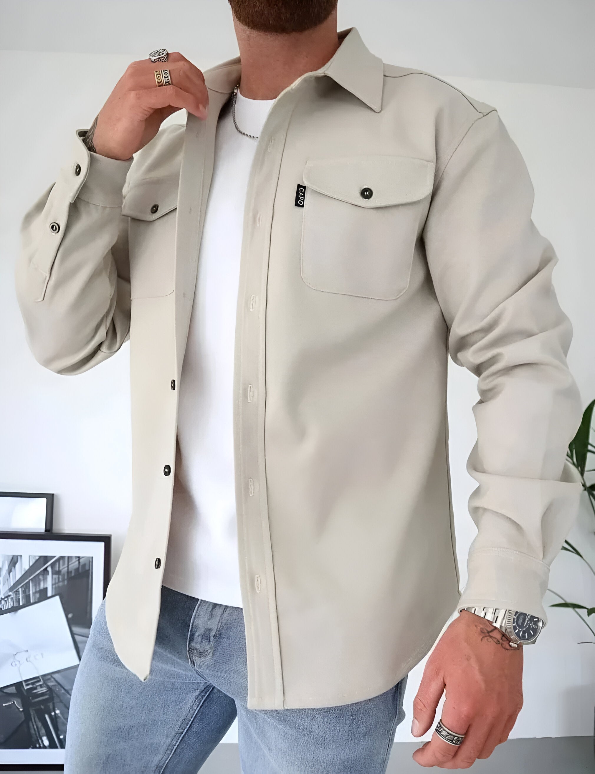 Hans™ | Veste chemise élégante