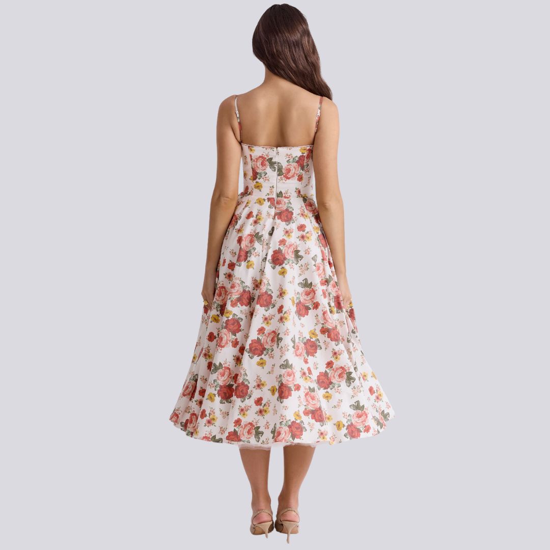 Kira™ | Élégante Robe Maxi A-line à Col V