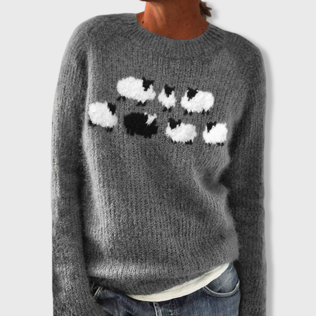 Geneviève™ | Pull Rétro de Luxe
