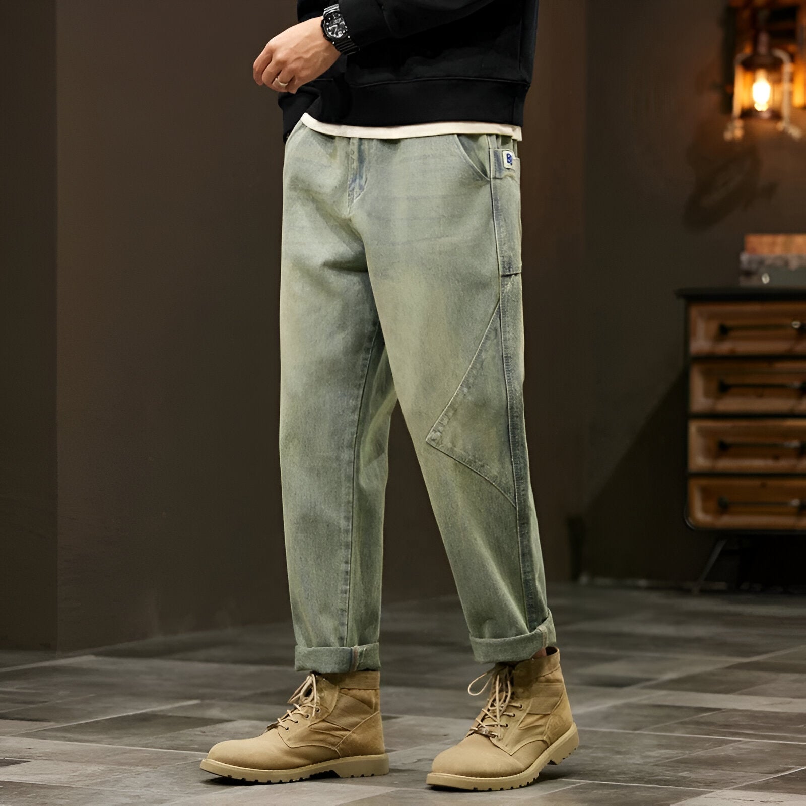 Émile™ | Le Jean Rétro Élégant