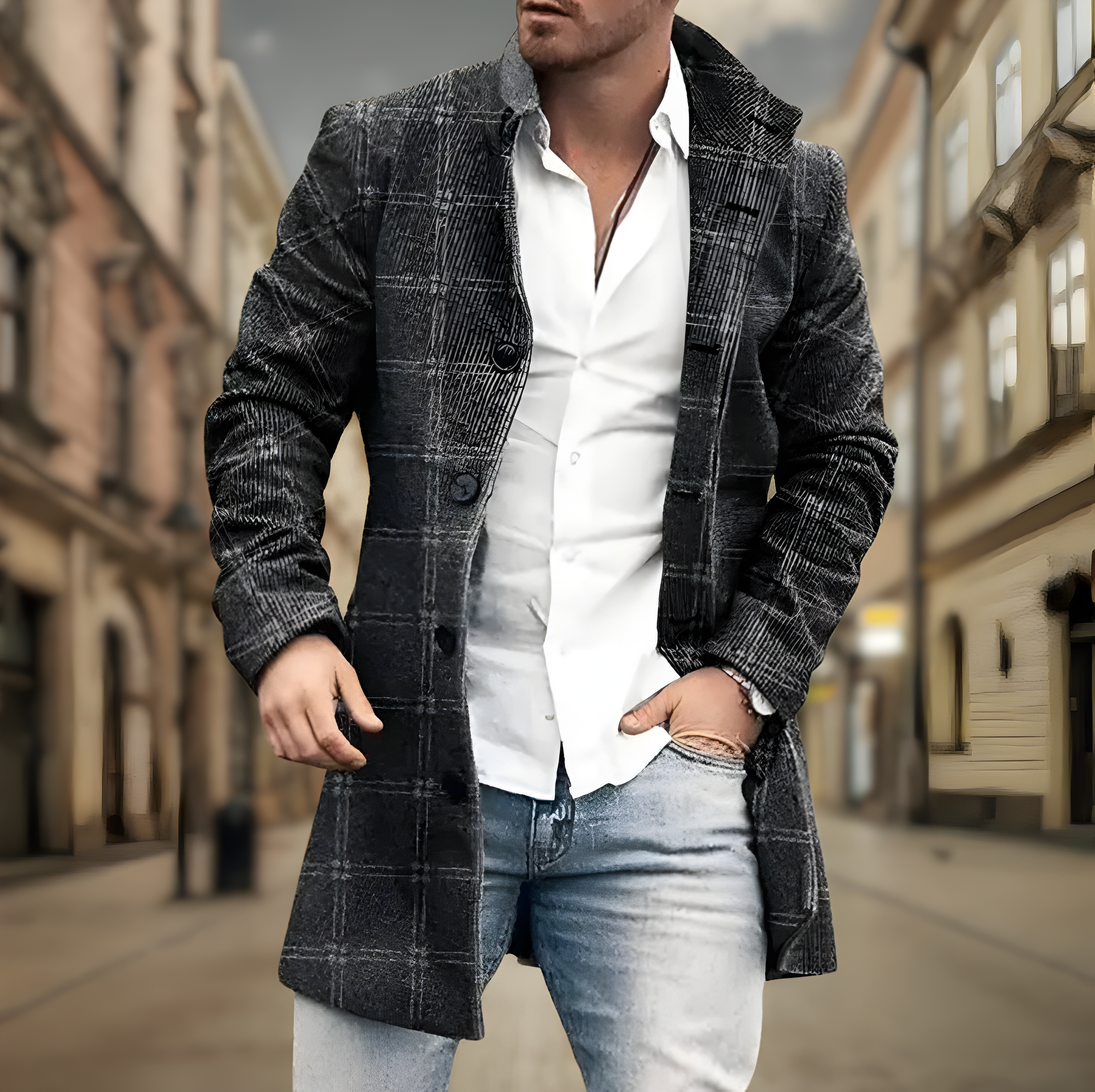 BETRAM™ | Manteau d'automne élégant
