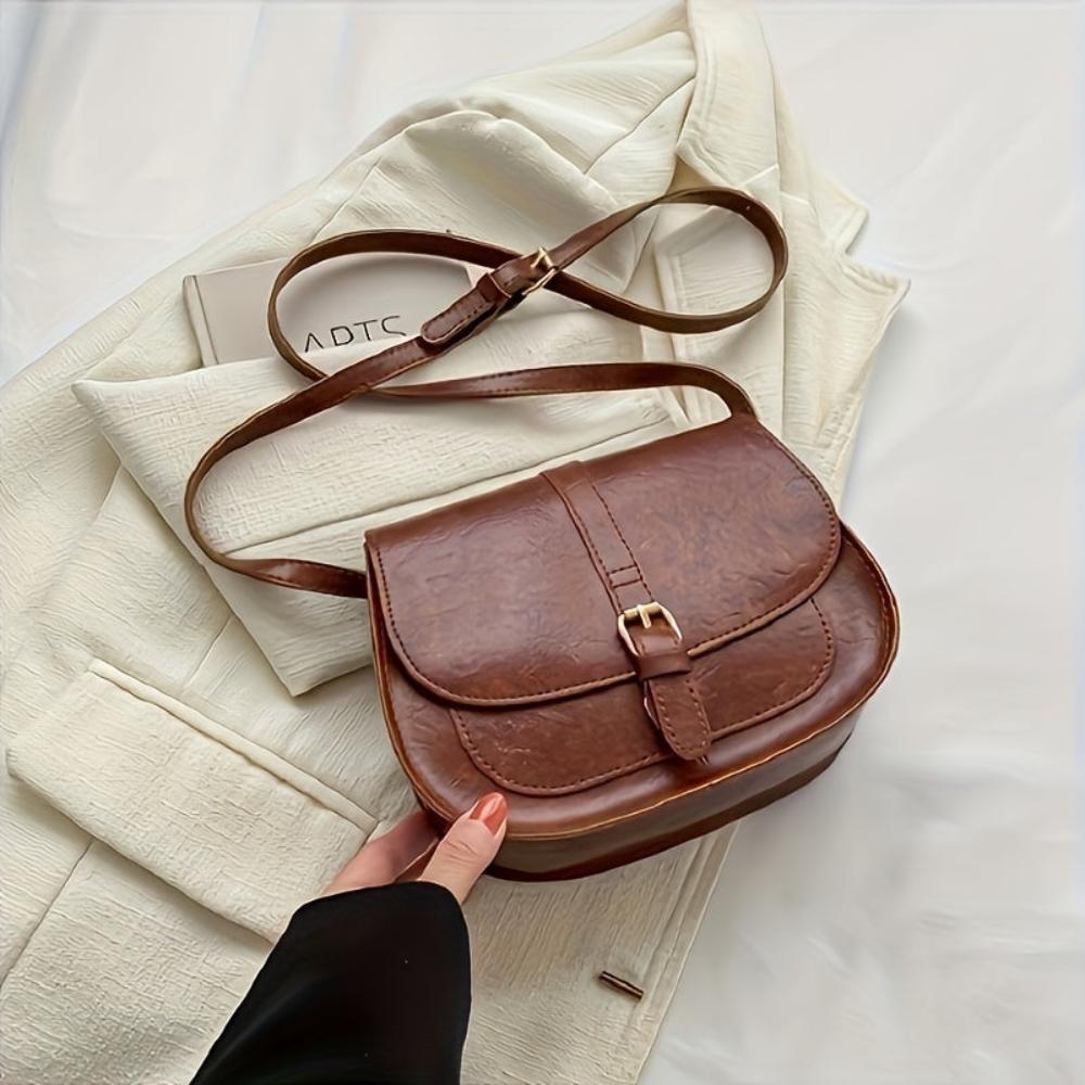 Evelyn™ | Sac bandoulière classique en forme de selle