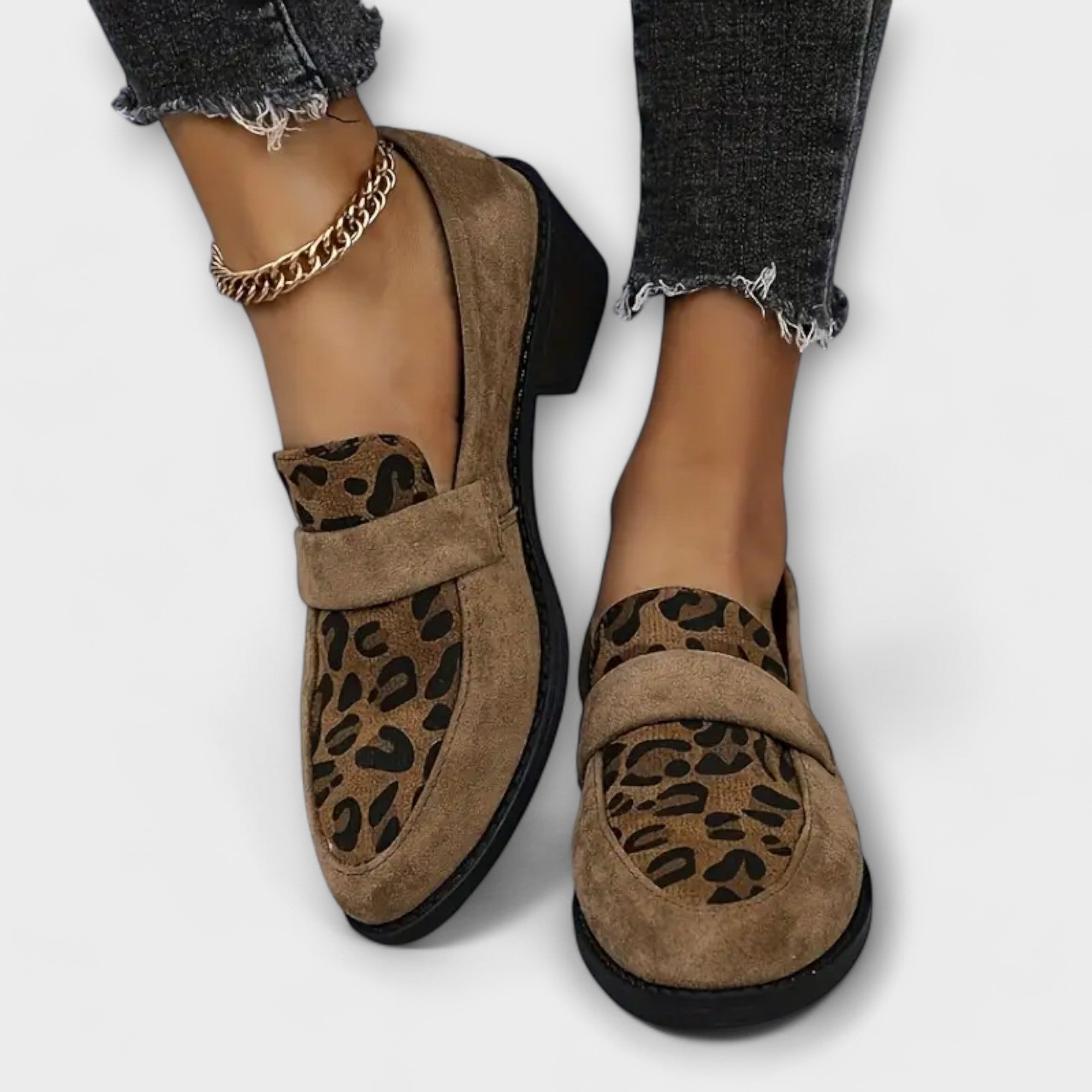 Karla™ | Chaussures élégantes avec imprimé léopard