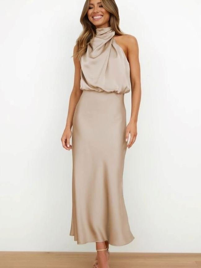 Grace™ | Robe en Soie Élégante