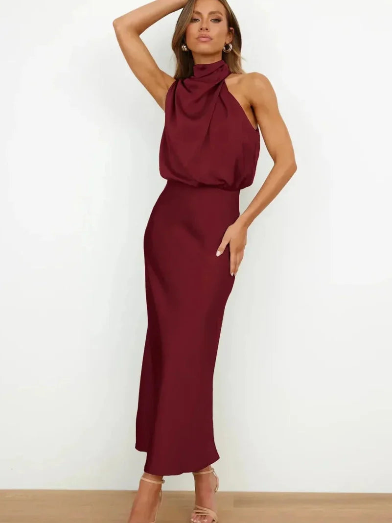 Grace™ | Robe en Soie Élégante