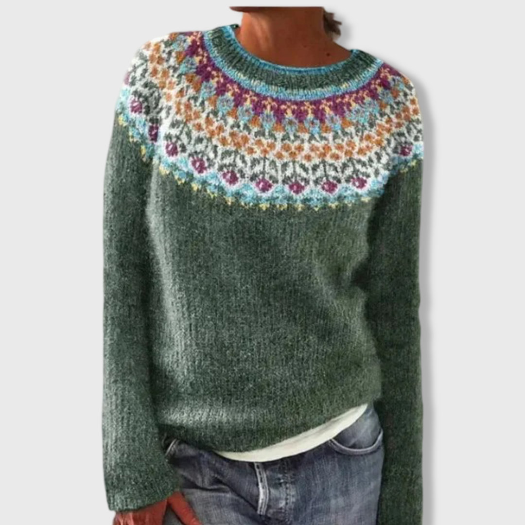 Charline™ | Pull Rétro de Luxe